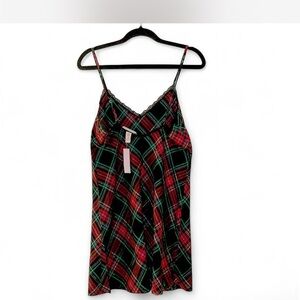 Victoria's Secret Tartan Slip Dress